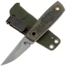 Нож PhantomTools Puukko S сталь Elmax рукоять Green linen Micarta