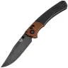 Нож Benchmade Crooked River DLC battlewash cталь MagnaCut рукоять Burnt Copper Aluminum/Micarta