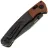 Нож Benchmade Crooked River DLC battlewash cталь MagnaCut рукоять Burnt Copper Aluminum/Micarta