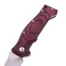 Нож Viper Ten сталь N690 рукоять Burgundy Canvas Micarta (V5922CBR)