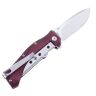 Нож Viper Ten сталь N690 рукоять Burgundy Canvas Micarta (V5922CBR)