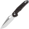 Нож Vosteed Thunderbird satin сталь M390 рукоять Black/Green Topo G10