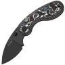 Нож Kizer Microbe DLC сталь M390 рукоять Nebula FatCarbon