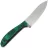 Нож T-Knife Canadian Kitchen Knife конвекс сталь VG-10 рукоять микарта Зелёный Хамелеон