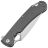 Нож Daggerr Arrow frame lock stonewash сталь D2 рукоять Gray Stainless steel