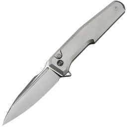 Нож WE Knife Dressytak satin сталь M390 рукоять Gray Titanium (WE25059-2) Нож WE Knife Dressytak satin сталь M390 рукоять Gray Titanium (WE25059-2)