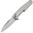 Нож WE Knife Dressytak satin сталь M390 рукоять Gray Titanium (WE25059-2)