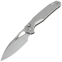 Нож CJRB Frack stonewash сталь AR-RPM9 рукоять Frag pattern Steel (J1931-FST)