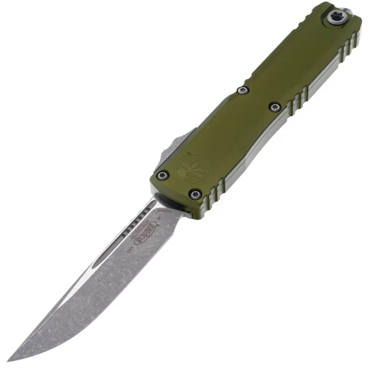 Нож Microtech Ultratech Gen IV S/E apocalyptic сталь M390MK рукоять OD Green Aluminium