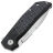 Нож MKM Maximo сталь M390 рукоять Black Canvas Micarta/Ti (MM-BCT)