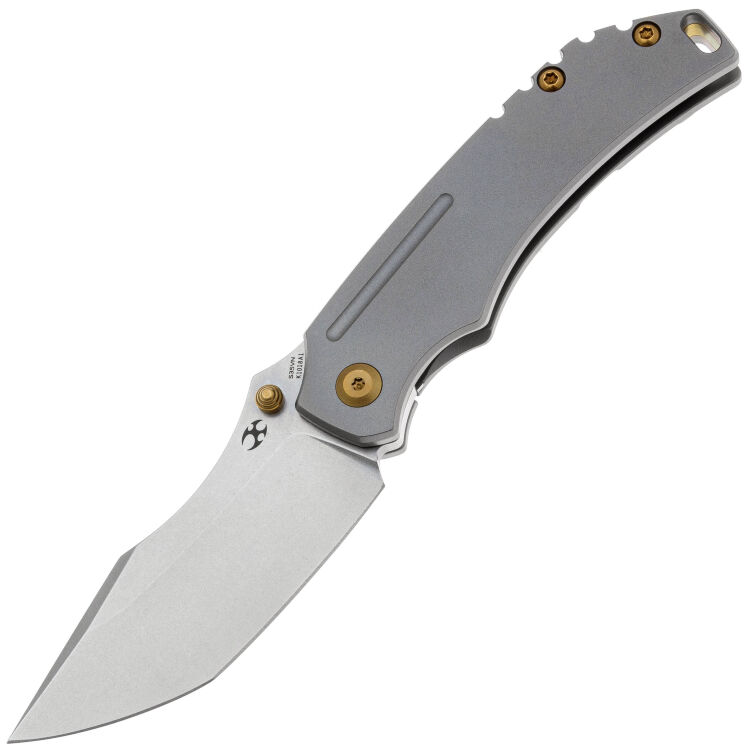 Нож Kansept Pelican EDC Tanto stonewash сталь S35VN рукоять Gray Titanium