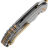 Нож Kansept Pelican EDC Tanto stonewash сталь S35VN рукоять Gray Titanium