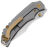 Нож Kansept Pelican EDC Tanto stonewash сталь S35VN рукоять Gray Titanium