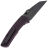 Нож Kansept Main Street blackwash сталь 154CM рукоять Purple G10