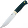Нож Южный Крест Стерх Эксперт сталь D2 рукоять латунь/микарта изумруд (301.5252)