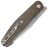 Нож Real Steel Serenity Liner-Lock beadblast  сталь N690 рукоять Natural Micarta (7682NM)