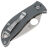 Нож Spyderco Alcyone сталь CTS-BD1 рукоять Gray G10 (C222GPGY)