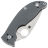 Нож Spyderco Alcyone сталь CTS-BD1 рукоять Gray G10 (C222GPGY)