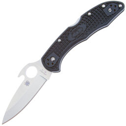 Нож Spyderco Delica 4 Wave сталь VG-10 рукоять Black FRN (C11PGYW)