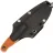 Нож Волчий Век Марк-II сталь 95X18 WA рукоять Orange G10