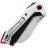 Нож CJRB Tigris сталь AR-RPM9 рукоять Black/White G10 (J1919-WH)