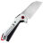 Нож CJRB Tigris сталь AR-RPM9 рукоять Black/White G10 (J1919-WH)