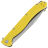 Нож Daggerr Finka DL stonewash сталь 8Cr14MoV рукоять Yellow FRN