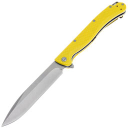 Нож Daggerr Finka DL stonewash сталь 8Cr14MoV рукоять Yellow FRN