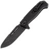 Нож N.C. Custom Ultras-F blackwash сталь AUS-10 рукоять Black G10/сталь