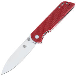 Нож QSP Parrot Satin сталь D2 рукоять Red Micarta (QS102-E)