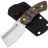 Нож Kansept Korvid S Fixed stonewash сталь S35VN рукоять Copper Carbon Fiber