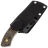Нож Kansept Korvid S Fixed stonewash сталь S35VN рукоять Copper Carbon Fiber