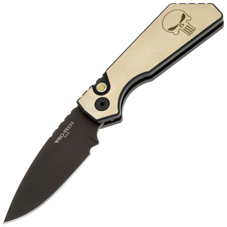 Нож Pro-Tech/Strider PT+ Punisher Custom сталь MagnaCut рукоять Bronze Aluminium