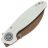 Нож Vosteed Shilin Cutter copper dune сталь 154CM рукоять White Norplex UltreX G10