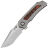 Нож Kansept Fermi stonewash сталь 20CV рукоять Grey Ti/Mars Valley FatCarbon