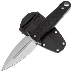 Нож Daggerr Combat stonewash сталь 8Cr14Mov рукоять Black FRN