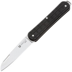 Нож FOX Vulpis 55 сталь N690Co рукоять Grenade Pattern Black Aluminium (FX-VPGP130 BK)