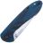 Нож CJRB Feldspar сталь AR-RPM9 рукоять Black/Blue G-Mascus (J1912-MDS)