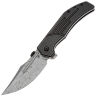 Нож Kansept Orion сталь Damascus рукоять Blackwash Titanium