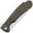 Нож Daggerr Wocket DL stonewash serrated сталь 8Cr14MoV рукоять Olive FRN