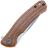 [Уценка] Нож Petrified Fish Warrior mini сталь K110 рукоять Brown Micarta