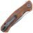 [Уценка] Нож Petrified Fish Warrior mini сталь K110 рукоять Brown Micarta