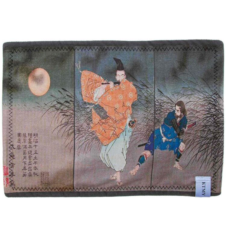 Хэнк (платок) Knife to meet You Yoshitoshi-FUJIWARA 30*21см
