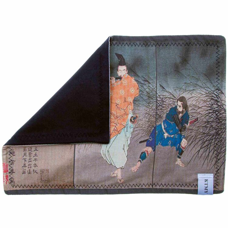 Хэнк (платок) Knife to meet You Yoshitoshi-FUJIWARA 30*21см