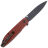 Нож Sencut Bocll II blackwash сталь D2 рукоять Red G10 (S22019-3)