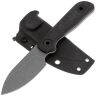 Нож Kunwu Stiffy P stonewash сталь VANADIS-8 рукоять Black Micarta