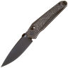 Нож Bestech Mothus Black PVD сталь M390 рукоять Bronze Titanium (BT2206G)