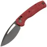 Нож Petrified Fish Viper stonewash сталь K110 рукоять Red Silver Twill