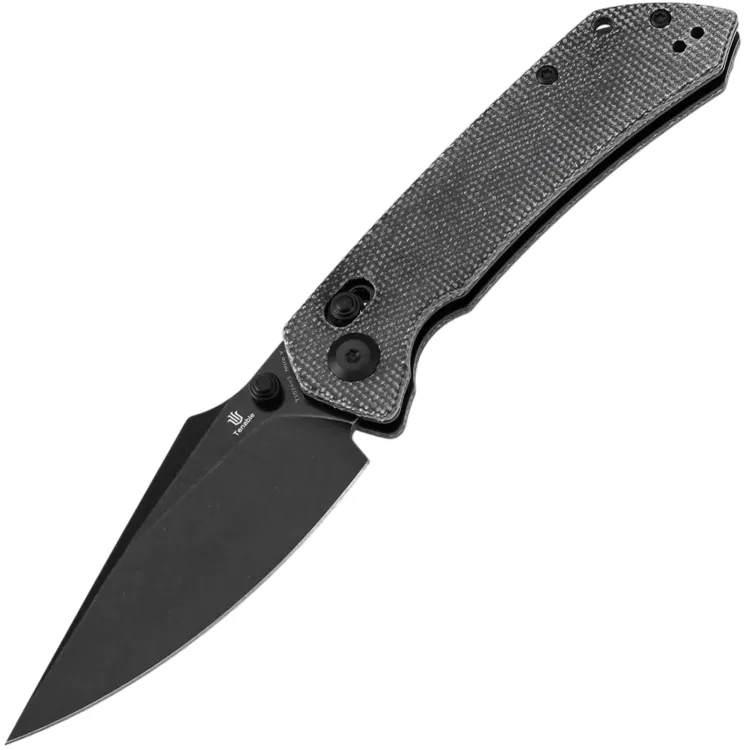 Нож Tenable Fenrir Crossbar Lock blackwash сталь Nitro-V рукоять Black Micarta