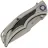 Нож WE Knife Tighe Down stonewash сталь M390 рукоять Gray Ti/Black-Blue CF (WE24054-1)